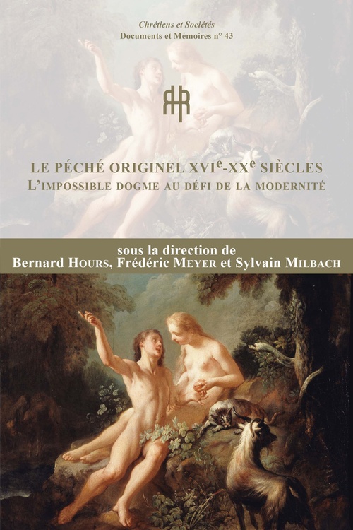 Couverture ebook de Le péché originel xvie-xxe siècles, de