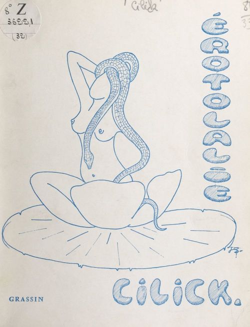 ebook cover of Érotolalie, by Cilick