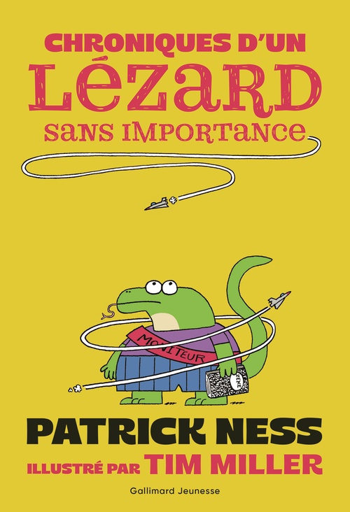 ebook cover of Chroniques d'un lézard sans importance, by Patrick Ness