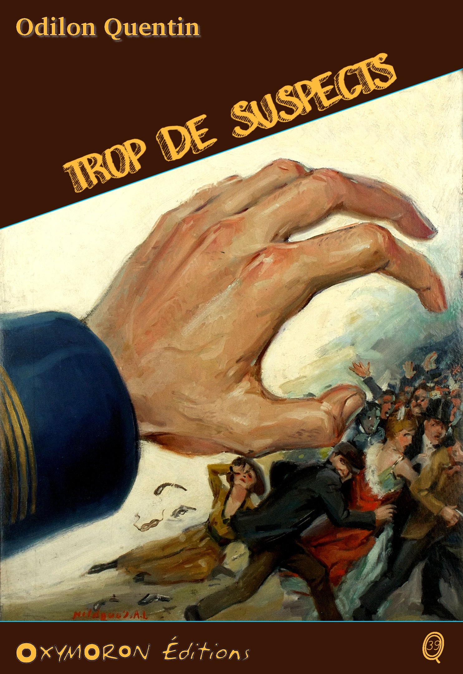 ebook cover of Trop de suspects, by Charles Richebourg