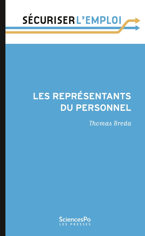ebook cover of Les représentants du personnel, by Thomas Breda
