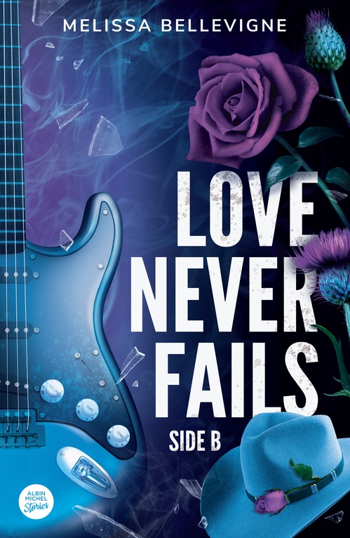 Couverture ebook de Love never fails - Side B, de Melissa Bellevigne