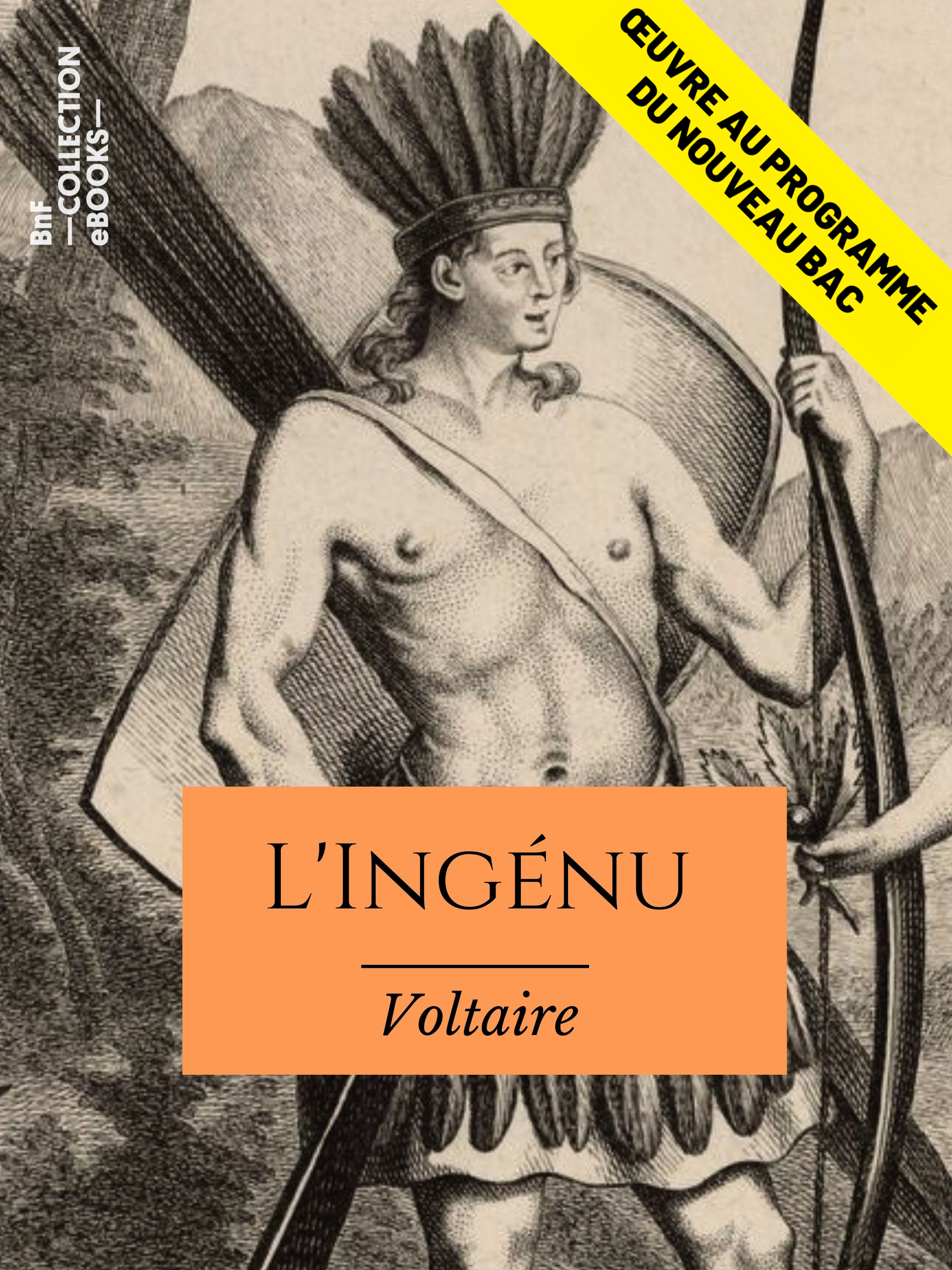 ebook cover of L'Ingénu, by Voltaire