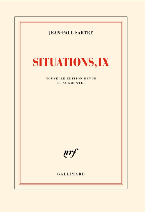 ebook cover of Situations (Tome 9), by Jean-Paul Sartre