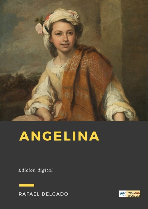 ebook cover of Angelina, by Rafael Delgado