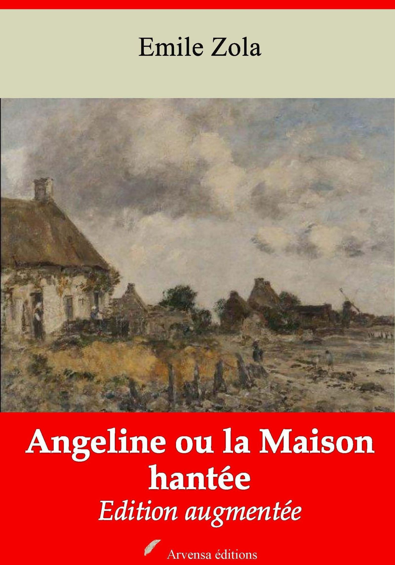 Couverture ebook de Angeline ou la Maison hantée - suivi d'annexes, de Emile Zola