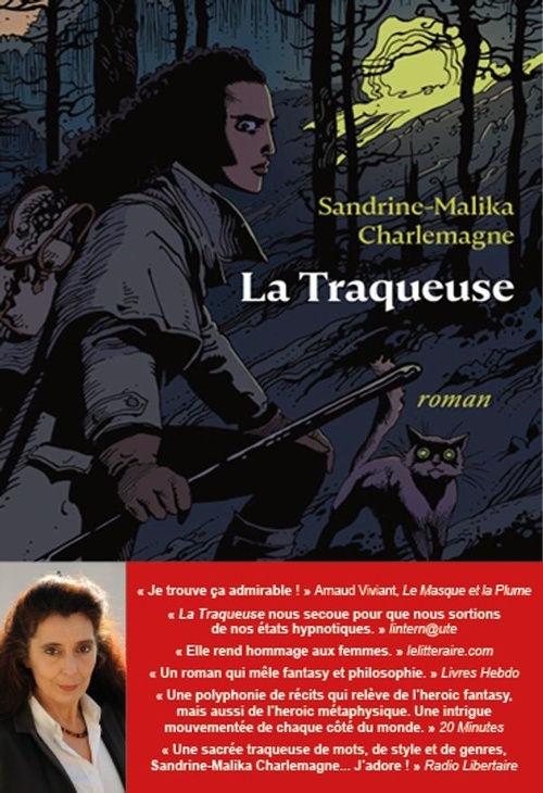 Couverture ebook de La Traqueuse, de Jean-pierre Bastid, Sandrine Malika Charlemagne, Igor Baranko