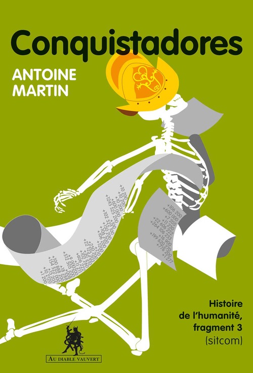 Couverture ebook de Conquistadores, de Antoine Martin