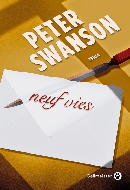 ebook cover of Neuf Vies, by Peter Swanson