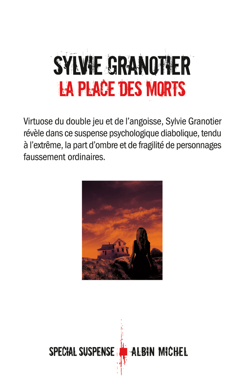ebook cover of La Place des morts, by Sylvie Granotier