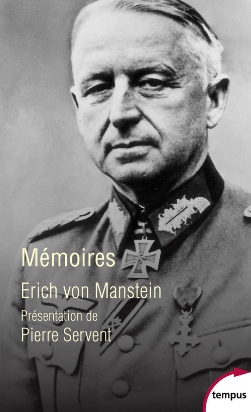 Couverture ebook de Erich Von Manstein - Mémoires, de Erich Von Manstein