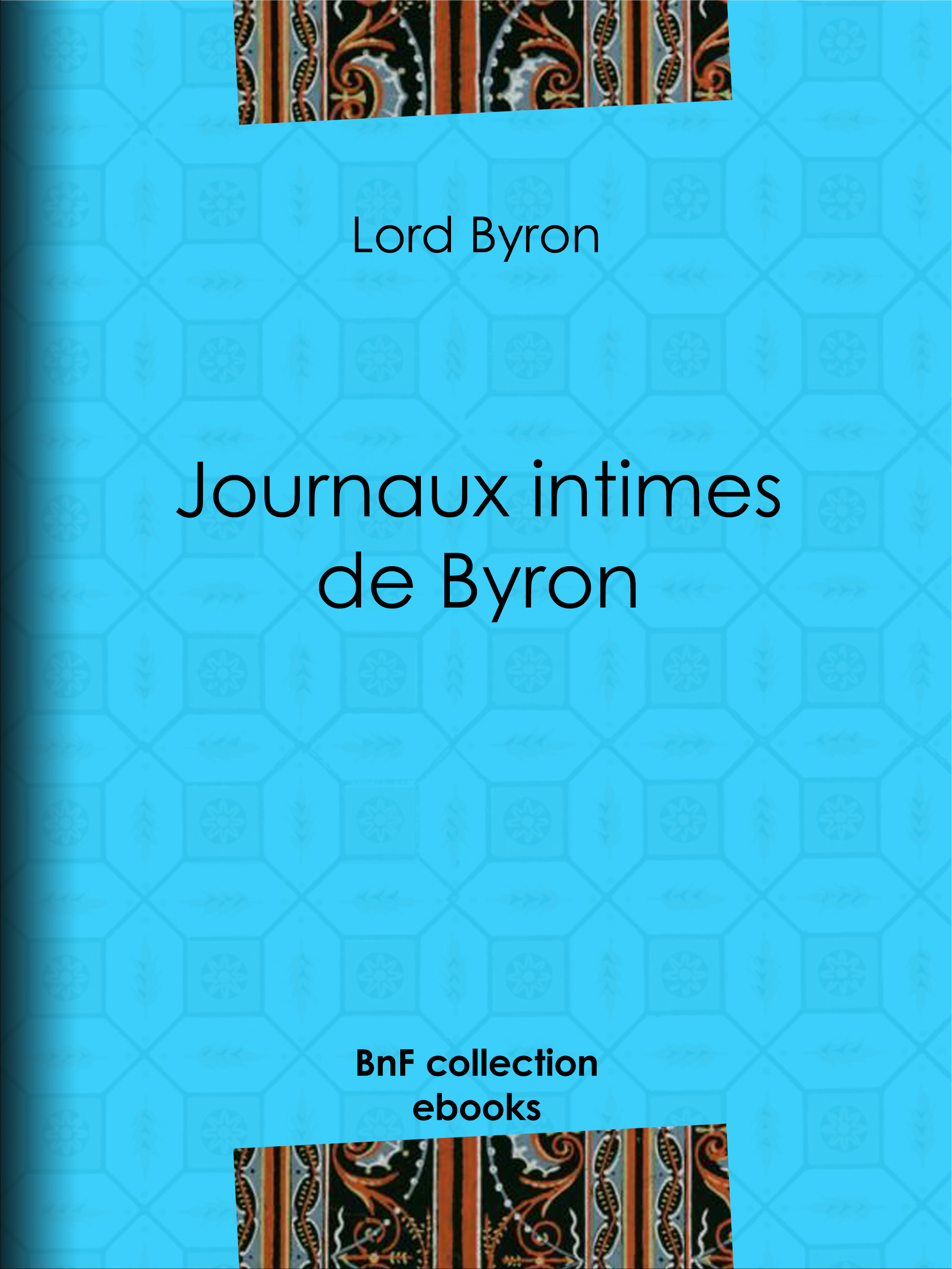 ebook cover of Journaux intimes de Byron, by Lord Byron