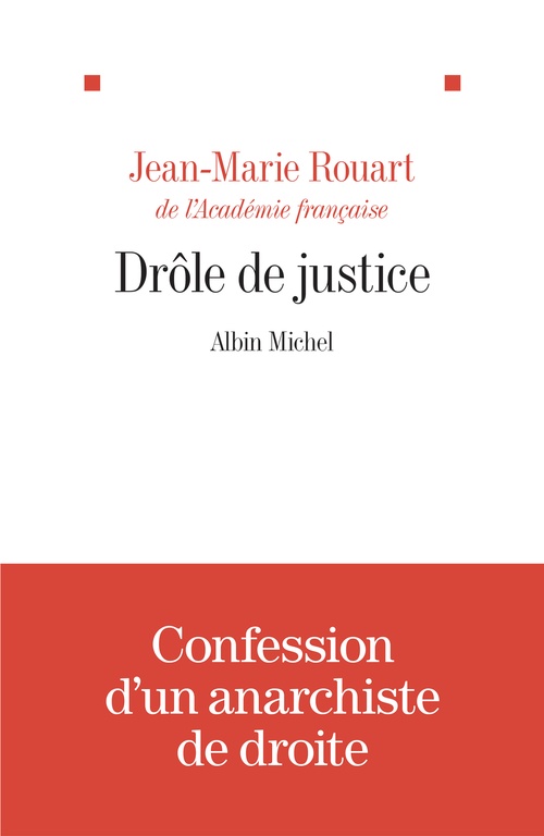 ebook cover of Drôle de justice, by Jean-Marie Rouart