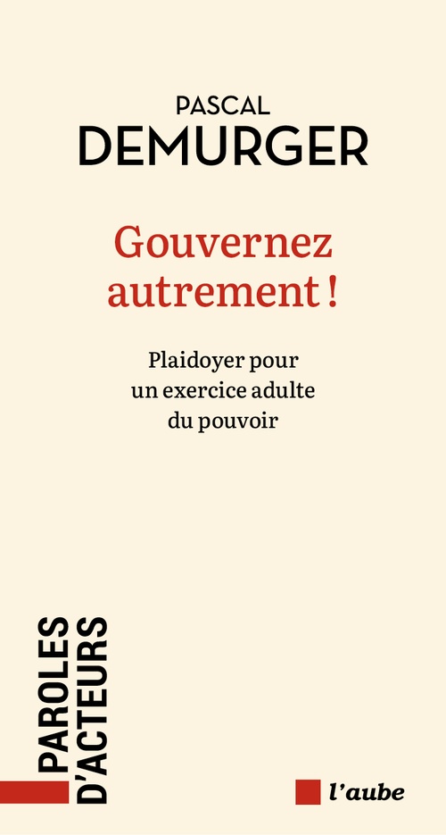 ebook cover of Diriger autrement !, by Pascal Demurger