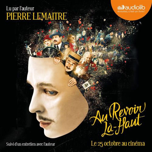 audiobook cover of Au revoir là-haut, by Pierre Lemaitre