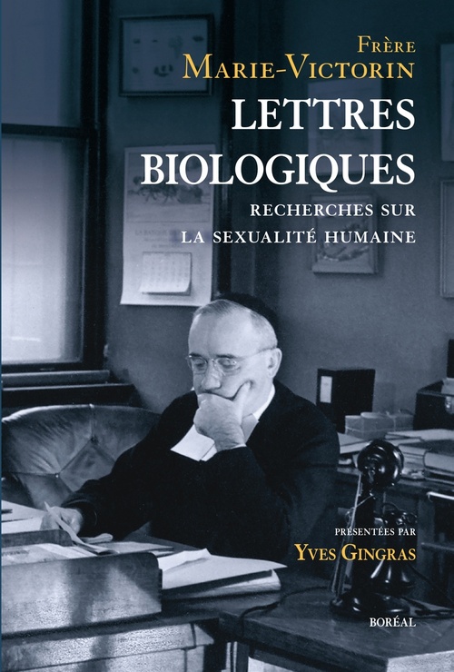Couverture ebook de Lettres biologiques, de Marie-Victorin Frère