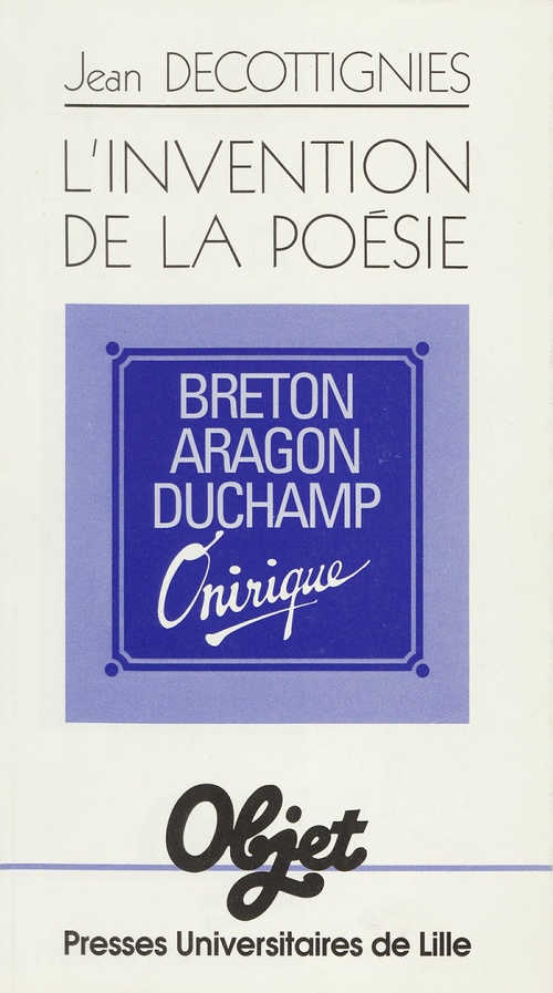 ebook cover of L´invention de la poésie, by Jean Decottignies