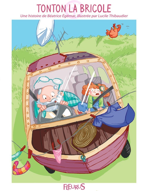 ebook cover of Tonton la bricole, by Béatrice Egémar, Lucile Thibaudier