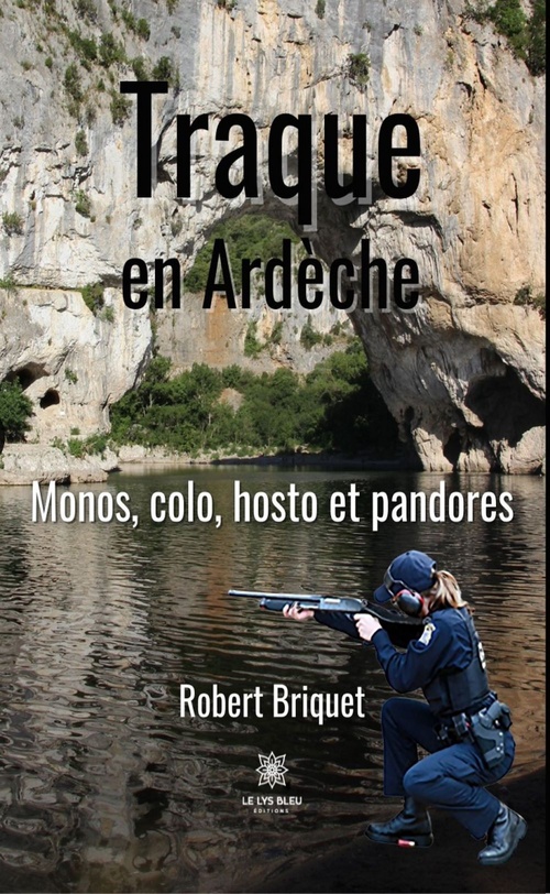 ebook cover of Traque en Ardèche, by Robert Briquet