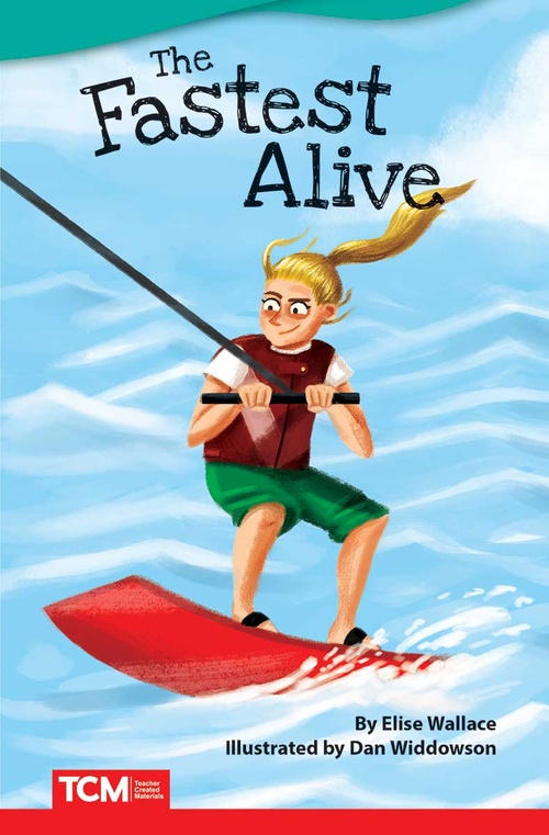 ebook cover of The Fastest Alive, by Elise Wallace
