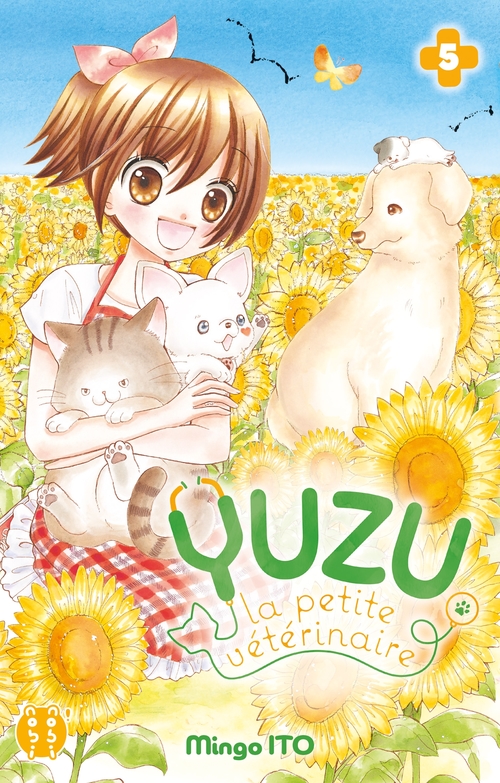 Couverture ebook de Yuzu, La petite vétérinaire T05, de Mingo Itô