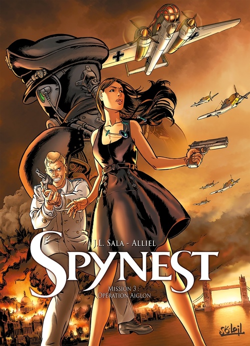 ebook cover of Spynest T03 - Opération Aiglon, by Jean-Luc Sala