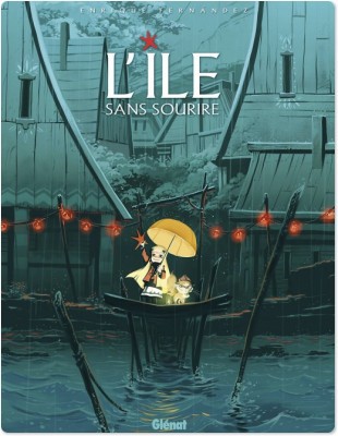 ebook cover of L'île sans sourire, by Fernandez