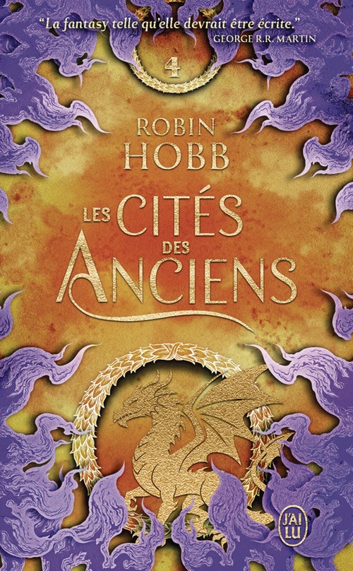ebook cover of Les Cités des Anciens (Tome 4) - La décrue, by Robin Hobb