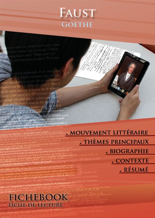 Couverture ebook de Fiche de lecture Faust - Résumé détaillé et analyse littéraire de référence, de Goethe