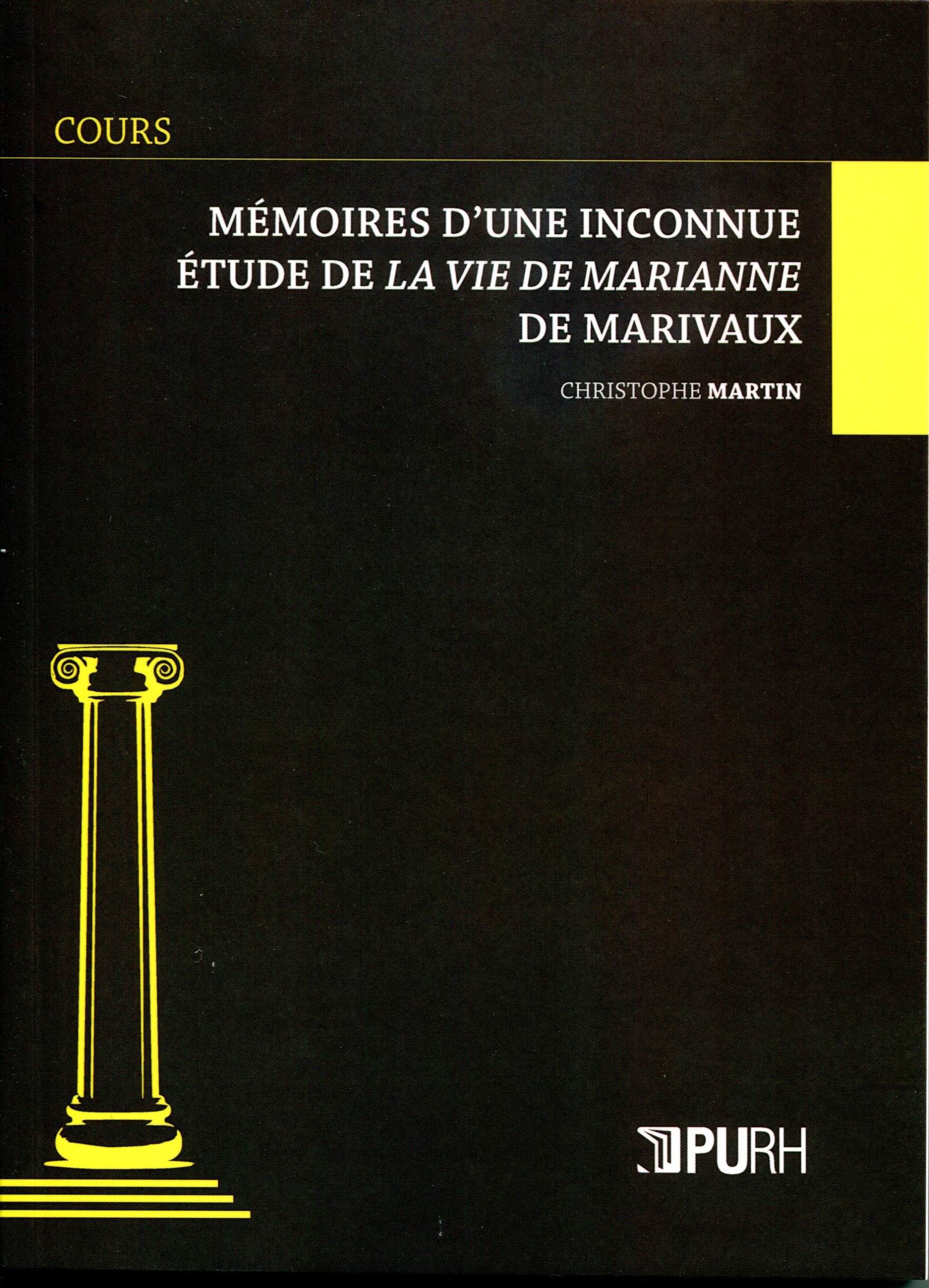 ebook cover of Mémoires d'une inconnue, by Christophe Martin