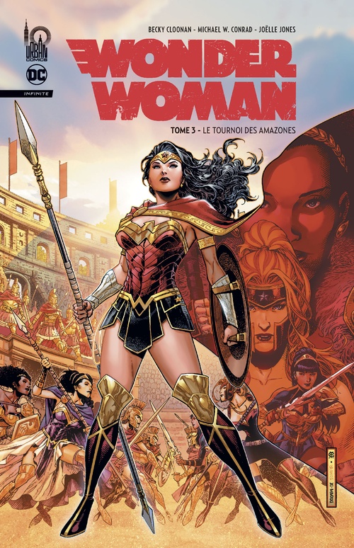 ebook cover of Wonder Woman Infinite tome 3, by Collectif, Becky Cloonan, Michael W. Conrad