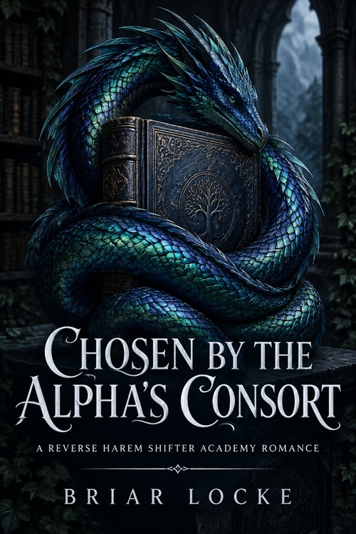 Couverture ebook de Chosen by the Alpha's Consort, de Briar Locke