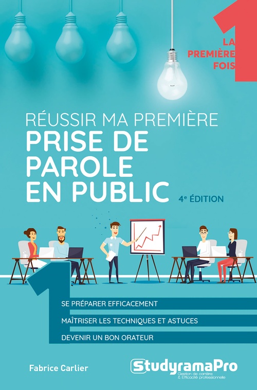 ebook cover of Réussir ma première prise de parole en public, by Fabrice Carlier