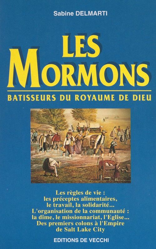 Couverture ebook de Les Mormons, de Sabine Delmarti