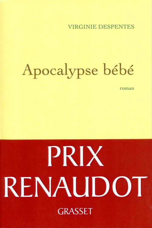 ebook cover of Apocalypse bébé, by Virginie Despentes