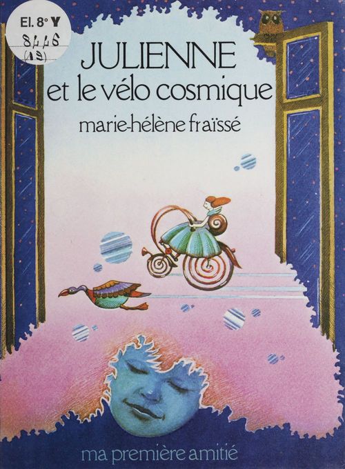 Couverture ebook de Julienne et le vélo cosmique, de Marie-Helene Fraisse