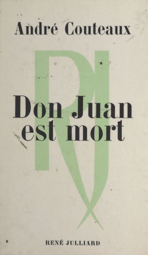 ebook cover of Don Juan est mort, by André Coûteaux