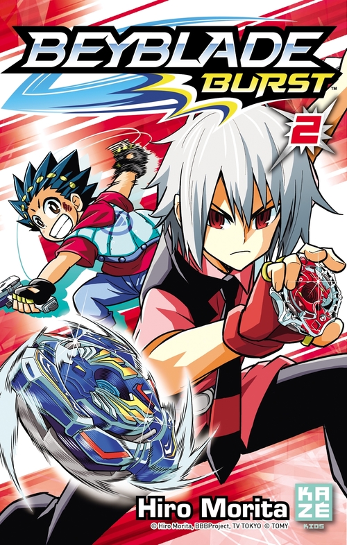 ebook cover of Beyblade Burst T02, by Hiro Morita