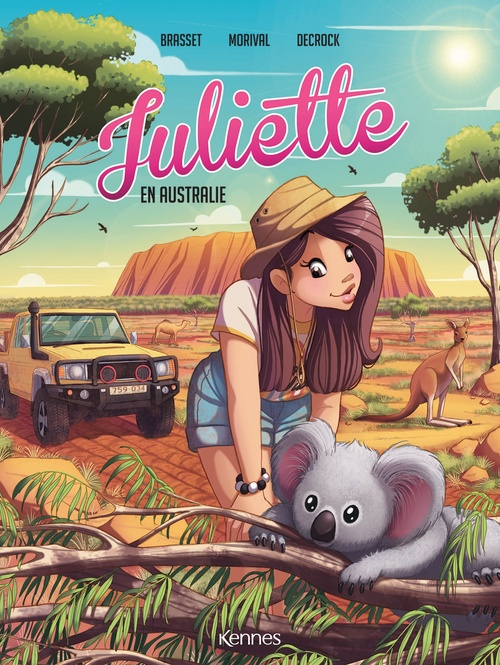 Couverture ebook de Juliette en Australie BD T07, de Rose-Line Brasset