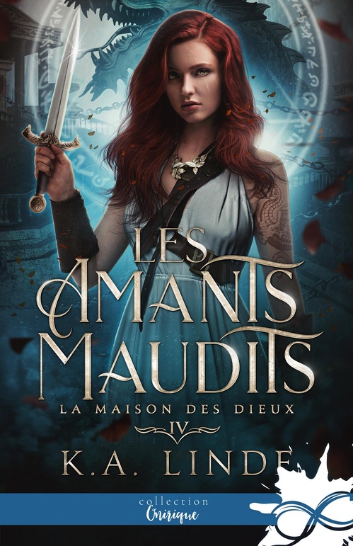 Couverture ebook de La Maison des Dieux, de K. A. Linde