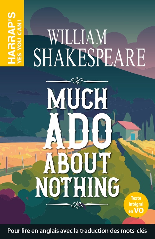 Couverture ebook de Harrap's Yes You Can - Much ado about nothing, de William Shakespeare