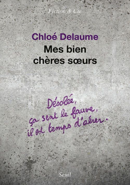 Couverture ebook de Mes bien chères soeurs, de Chloé Delaume
