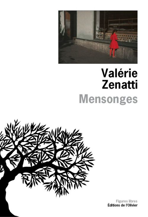 ebook cover of Mensonges, by Valérie Zenatti