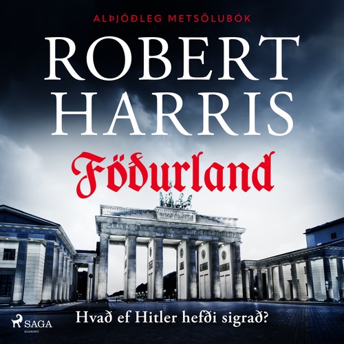audiobook cover of Föðurland, by Robert Harris