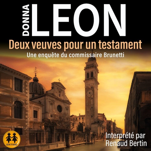 Couverture audiobook de Deux veuves pour un testament, de Donna Leon