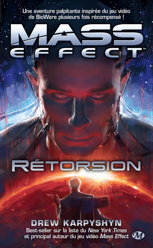 Couverture ebook de Mass Effect, T3 : Rétorsion, de Drew Karpyshyn