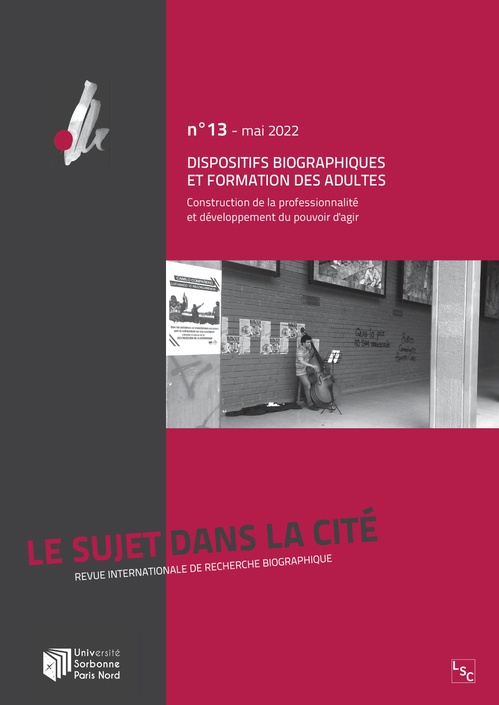 Couverture ebook de Dispositifs biographiques et formation des adultes, de Christine Delory-Momberger