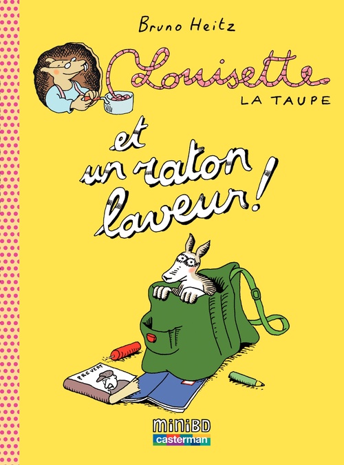 Couverture ebook de Louisette la taupe (Tome 4) - Et un raton laveur !, de Heitz
