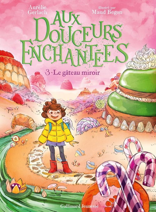 ebook cover of Aux douceurs enchantées (Tome 3) - Le gâteau miroir, by Aurélie Gerlach
