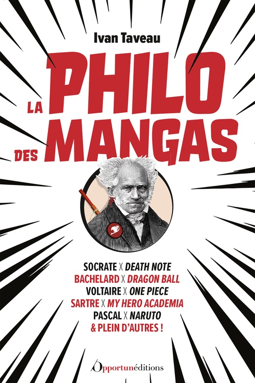 ebook cover of La philo des mangas, by Ivan Taveau